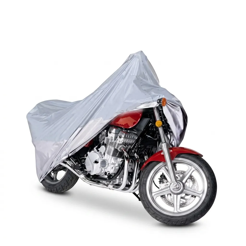 CD 70 Bike Cover Silver Quality | Waterproof Dustproof UV Sun Protection Heat Reflective All Weather Cover