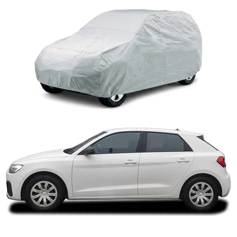 Audi A1 Car Top Cover - Silver Parachute