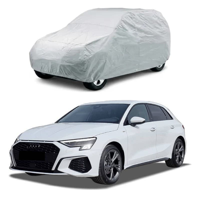 Audi A3 Car Top Cover - Silver Parachute