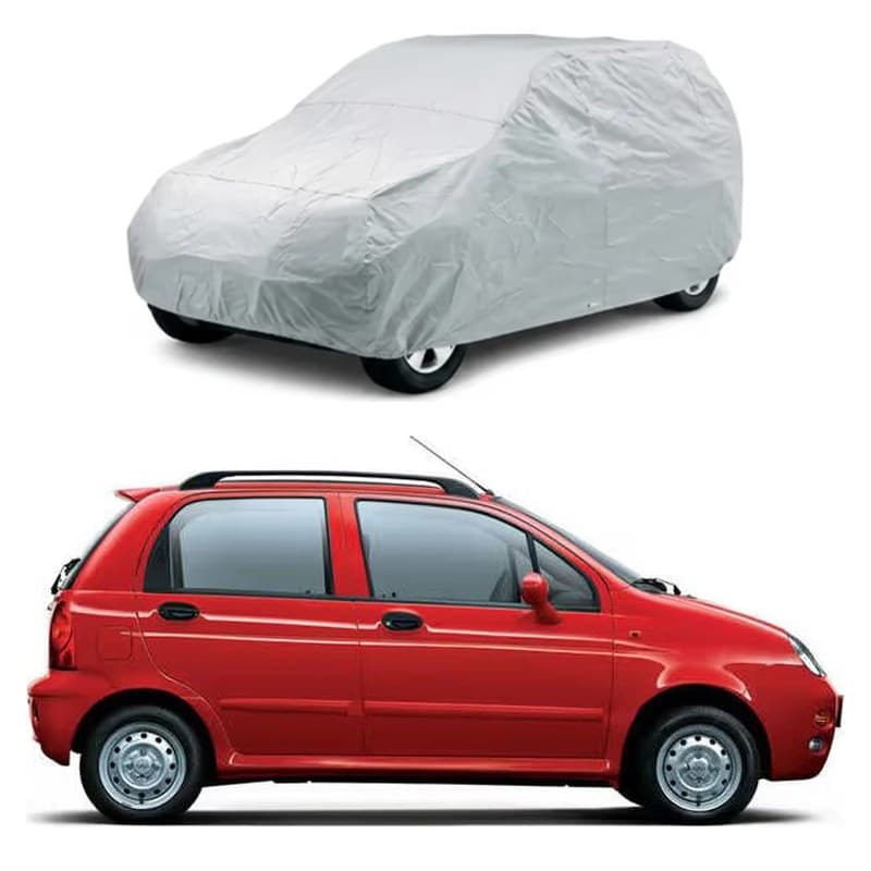 Chery QQ Car Top Cover - Silver Parachute