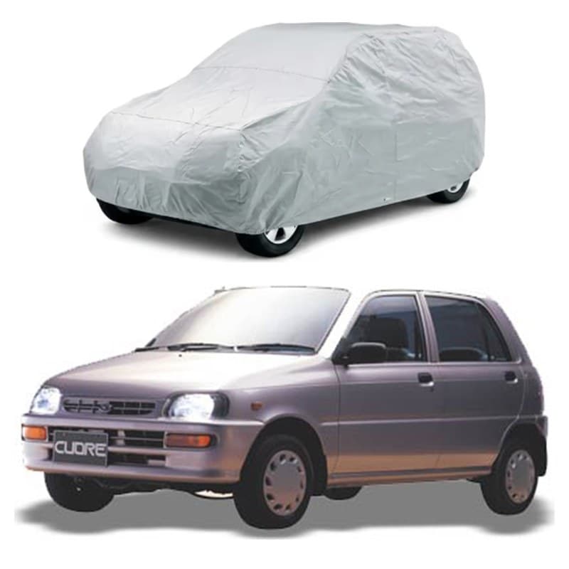 Daihatsu Cuore Car Top Cover - Silver Parachute