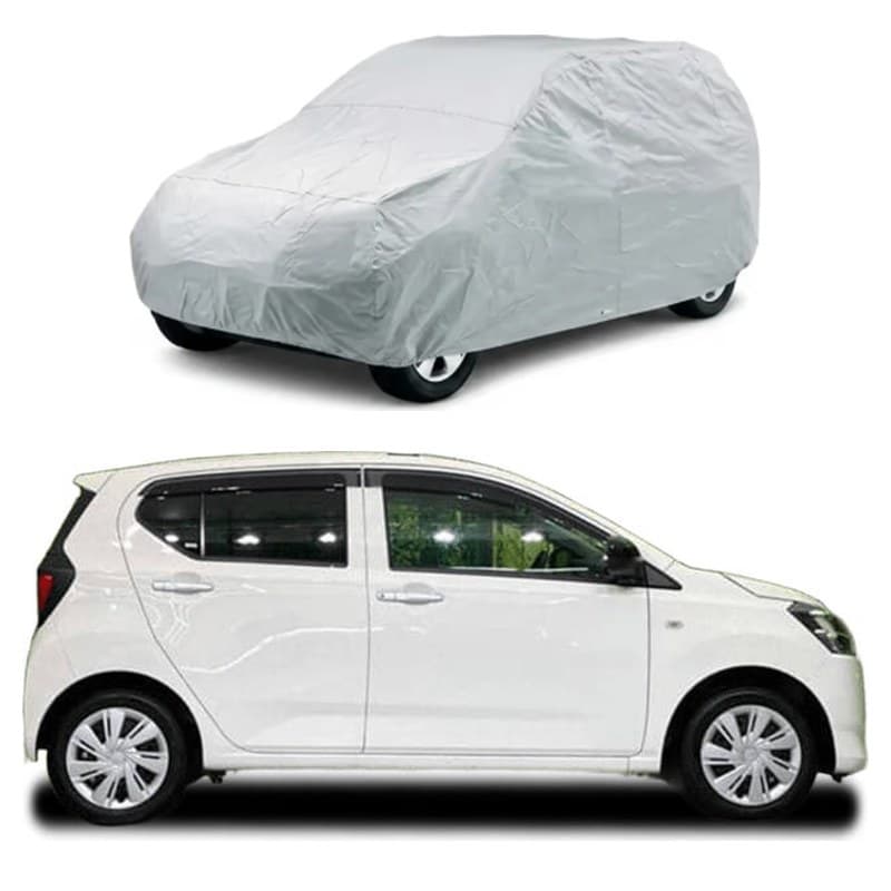 Daihatsu Mira Car Top Cover - Silver Parachute