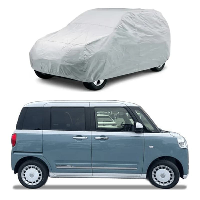 Daihatsu Move Canbus Car Top Cover - Silver Parachute