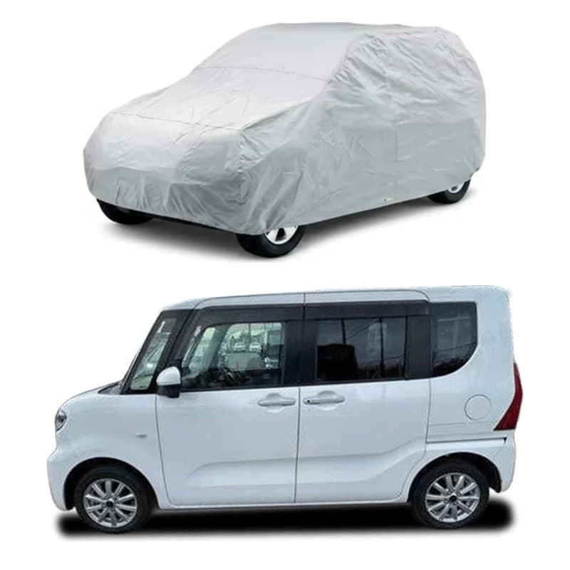 Daihatsu Tanto Car Top Cover - Silver Parachute