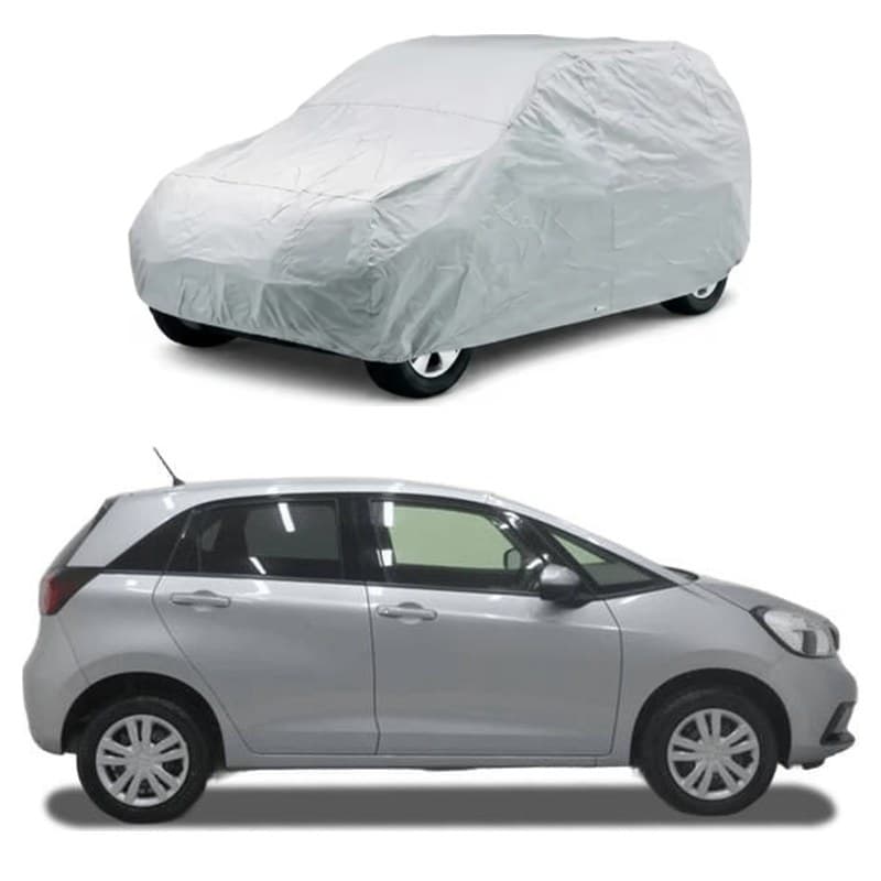 Honda Fit Car Top Cover - Silver Parachute
