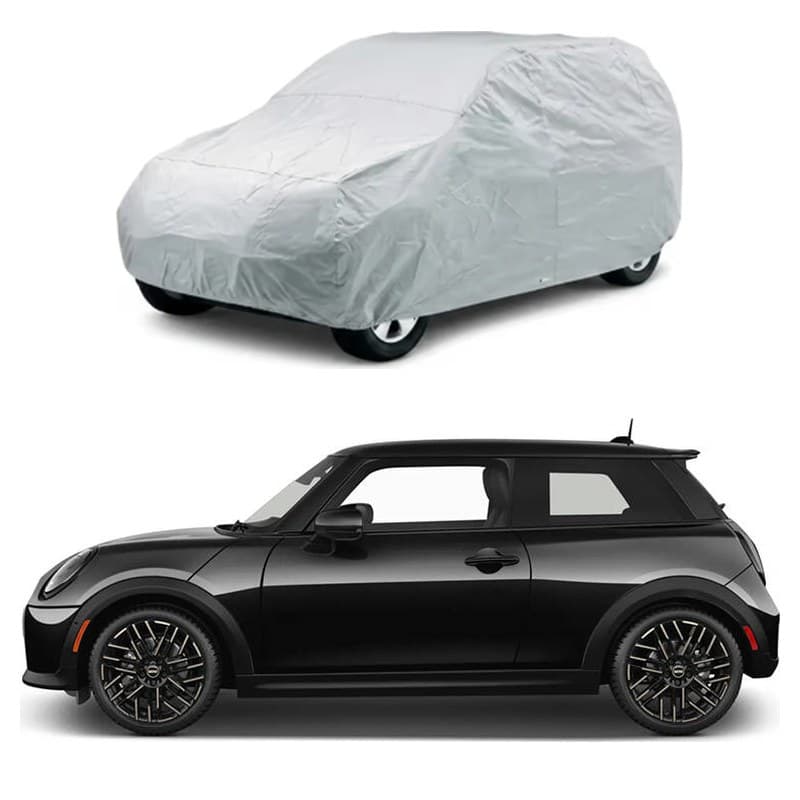MINI Cooper Car Top Cover - Silver Parachute