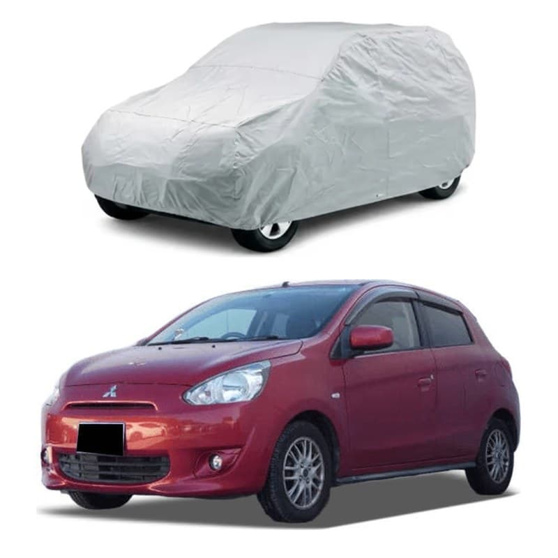 Mitsubishi Mirage Car Top Cover - Silver Parachute