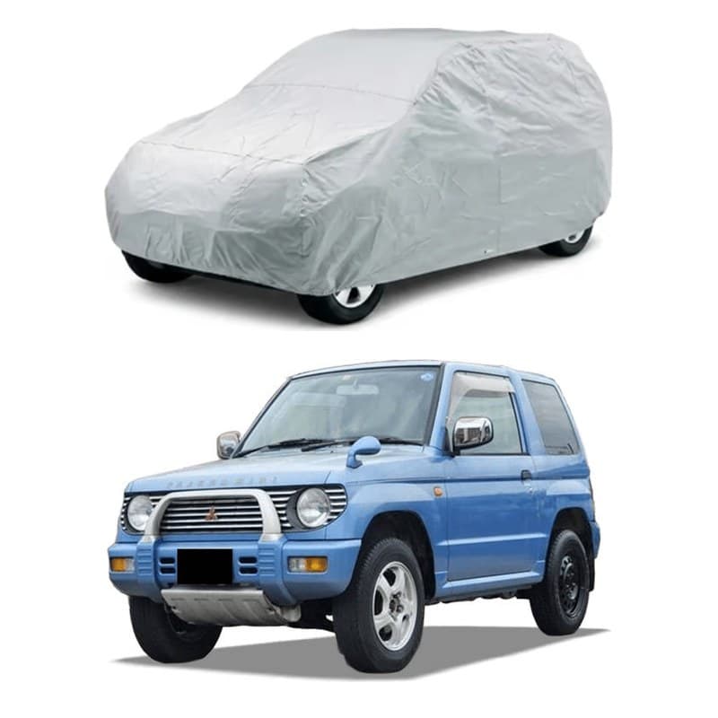 Mitsubishi eK Space Car Top Cover - Silver Parachute