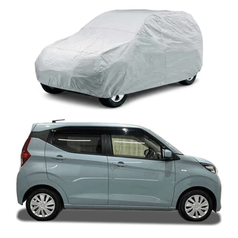 Mitsubishi eK Wagon Car Top Cover - Silver Parachute