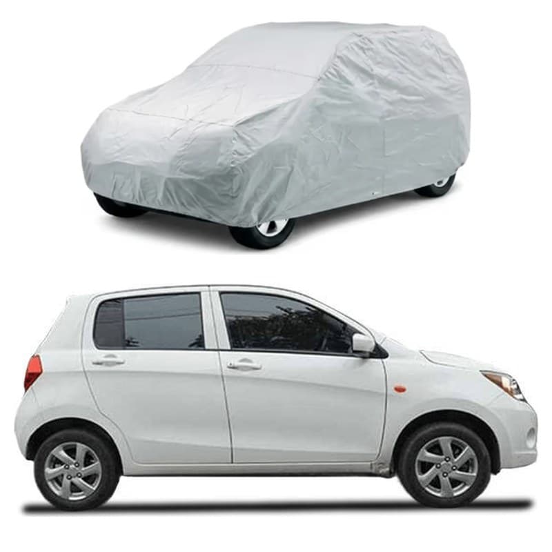 Suzuki Cultus Car Top Cover - Silver Parachute
