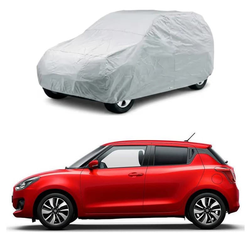 Suzuki Swift Car Top Cover - Silver Parachute