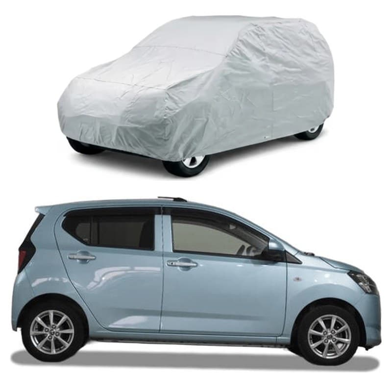 Toyota Pixis Car Top Cover - Silver Parachute