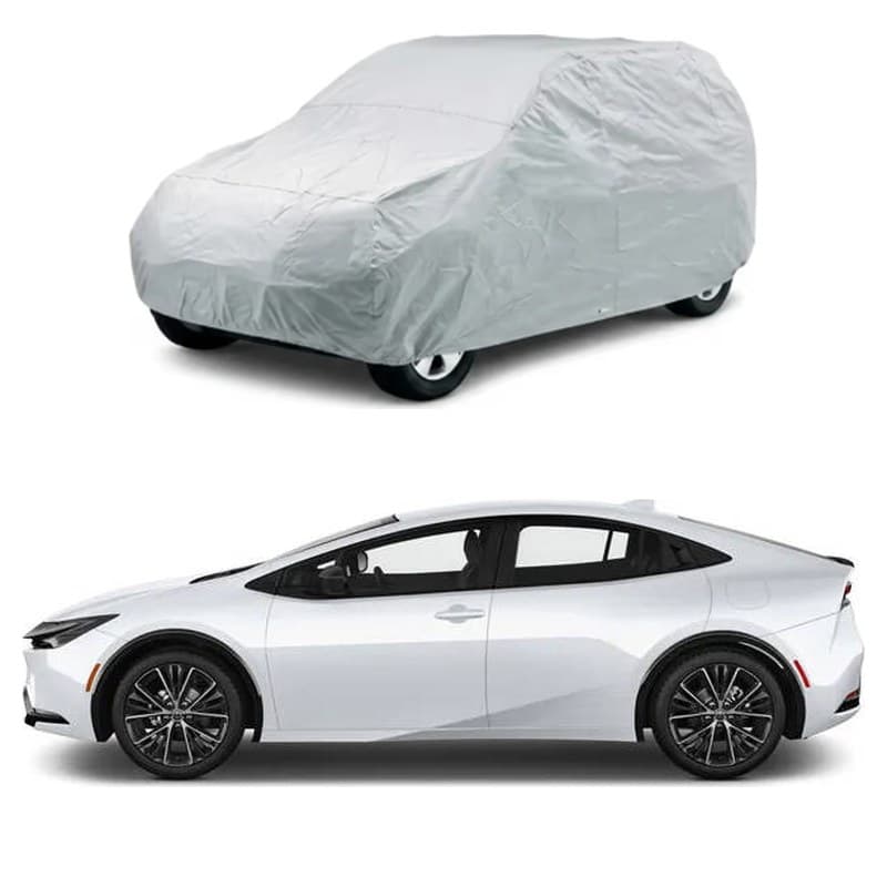 Toyota Prius Car Top Cover - Silver Parachute