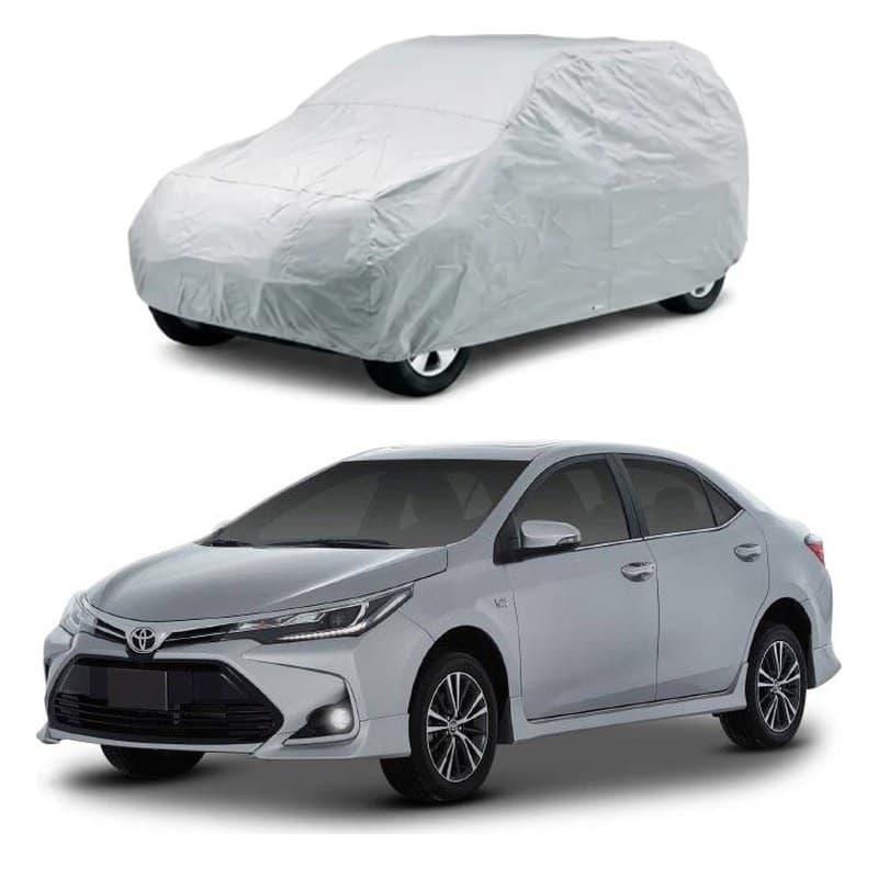 Toyota Spade Car Top Cover - Silver Parachute