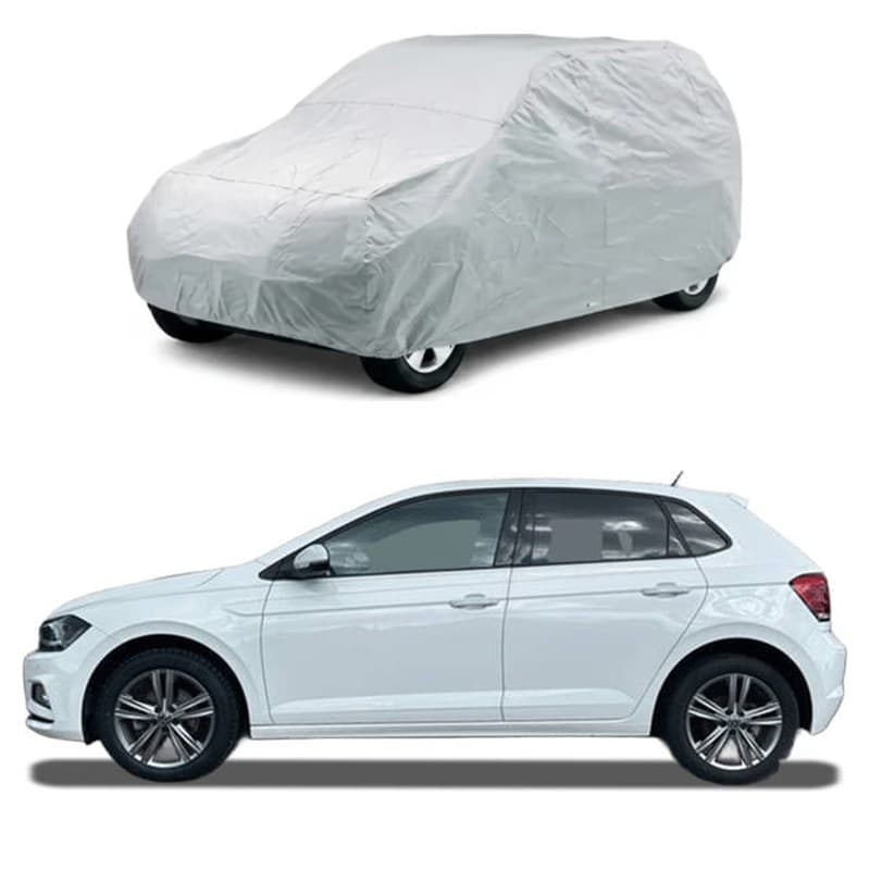 Volkswagen Polo Car Top Cover - Silver Parachute