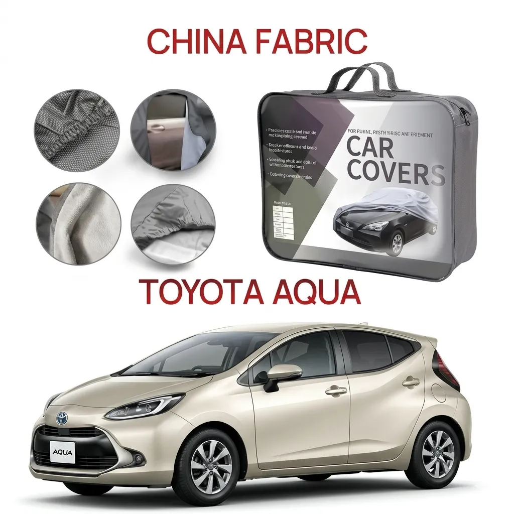 PVC and cotton blend car top cover